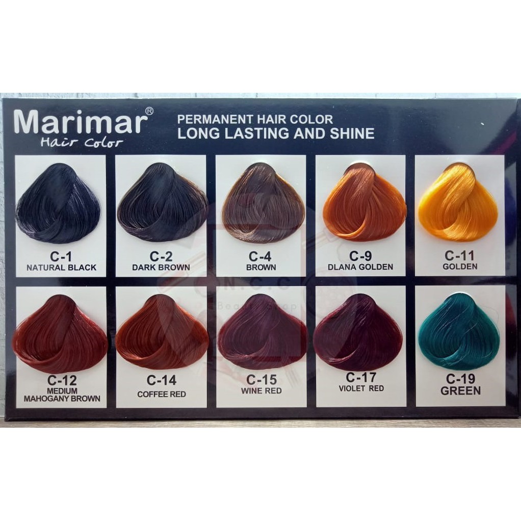 Marimar Hair Color Semir Pewarna Rambut - Varian A