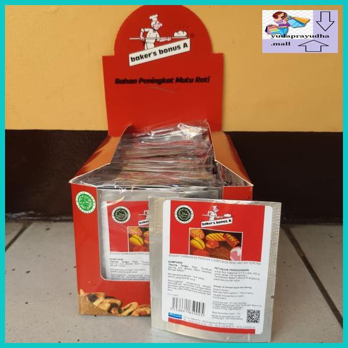 

54Etr7U- Satuan Bakers Bonus A Bread Improver 10 Gram 9Uhhjt7-