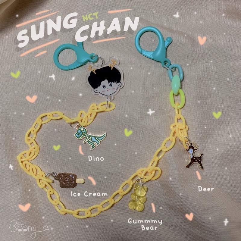 CHENJI Mask Strap (Renjun/Doyoung/Mark/Sungchan/Jeno) by BaeBoony