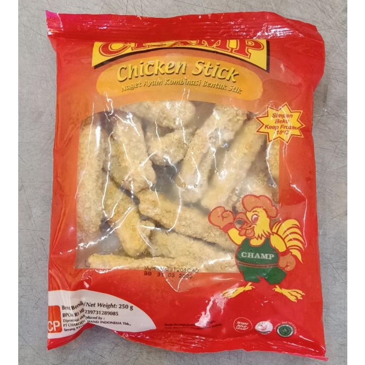 

Champ chicken stik 250gr