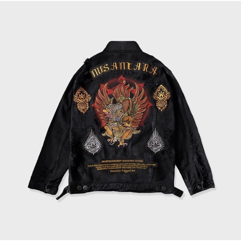 JACKET DENIM-Garuda(NusantaraV8)MemphisOrigins