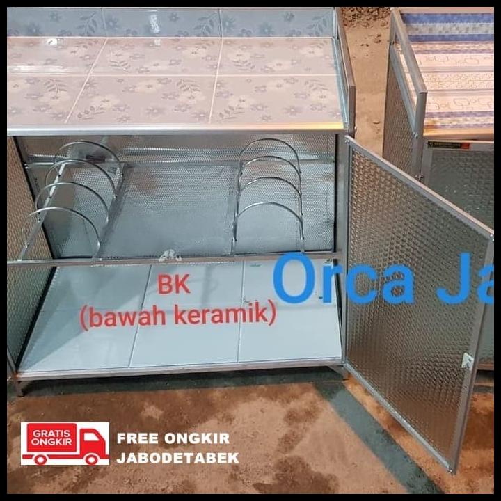 Rak Kompor / Meja Kompor/Rak Piring Kompor