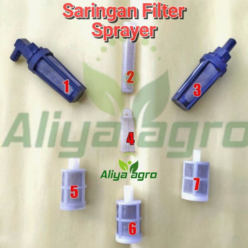 Saringan Filter Sprayer elektrik swan Miura umum