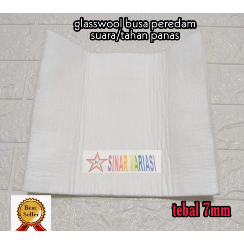 Glasswool Busa peredam suara tahan panas tebal 7mm