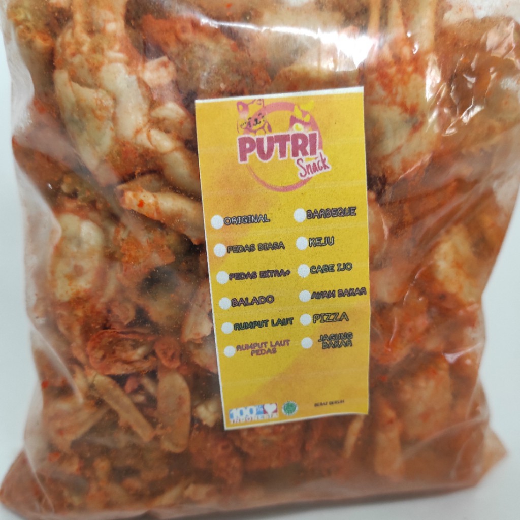 Baby Crab Seafood Kriuk 250gr putrisnack