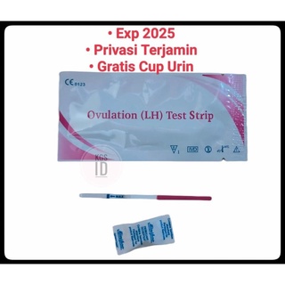 Image of ⚡12.12⚡ LH Test - Tes Kesuburan - Strip Tes Masa Subur - Tes ovulasi strip biru - Ovulation Test Strip - ovutest strip biru - Strip Biru