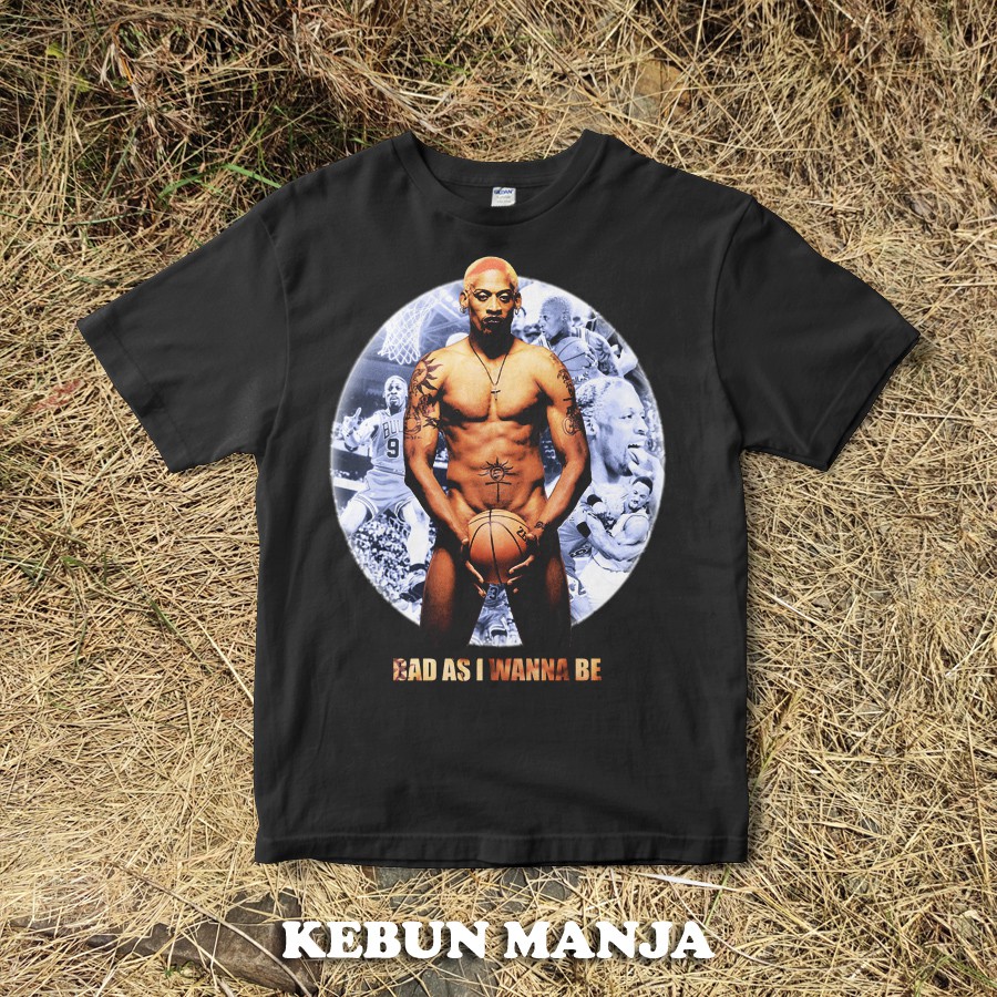 KAOS DENNIS RODMAN VINTAGE RAPTEE BOOTLEG STYLE