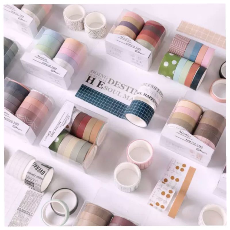 

10 Rolls Washi Tape Journal