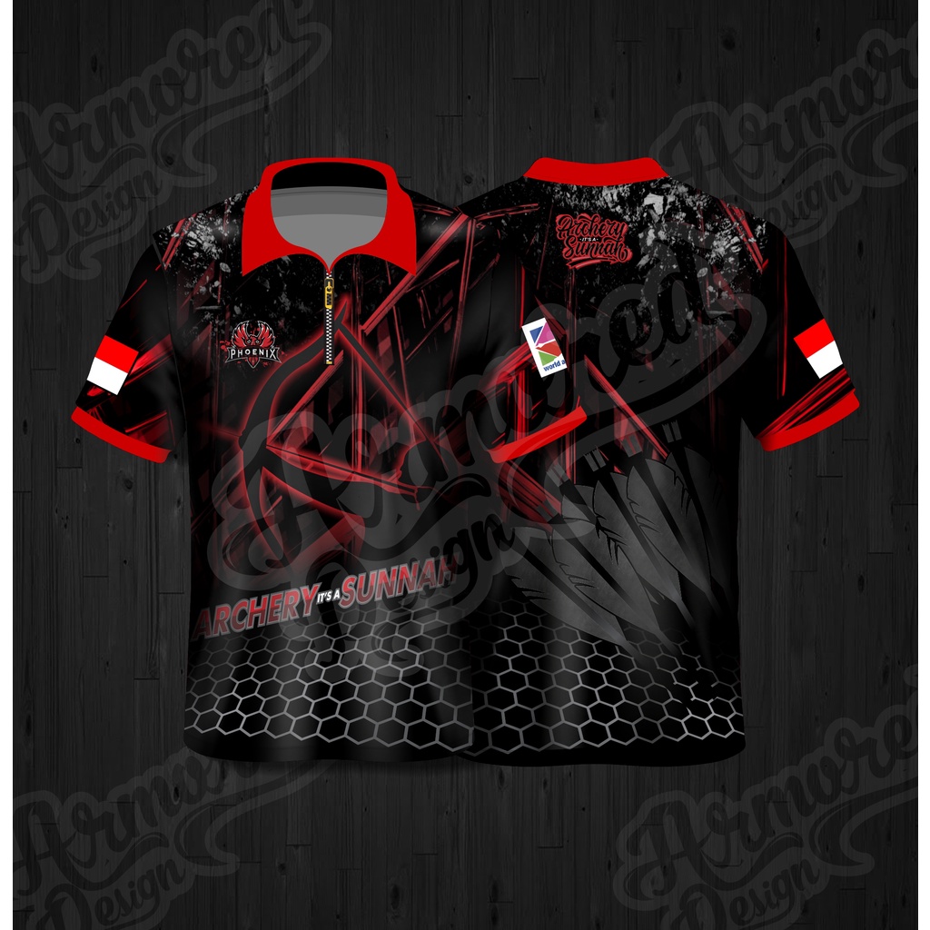 KAOS JERSEY PANAHAN / BAJU JERSEY ARCHERY / KAOS JERSEY ARCHERY DESIGN SUKA SUKA