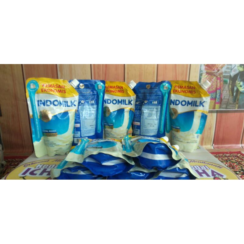 Susu Kental Manis Indomilk Putih Pouch 560ml