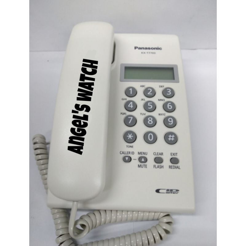 Telepon Kabel Panasonic KX-T7703( putih) pesawat telepon panasonic T7703