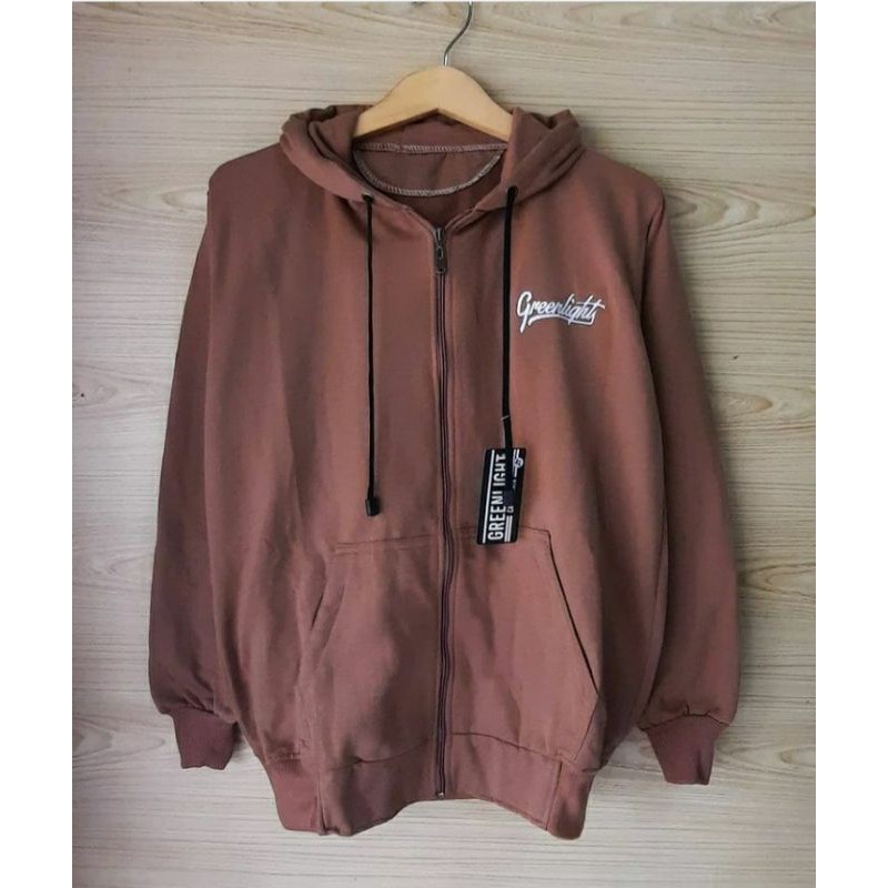 JAKET HOODIE GREENLIGHT /JAKET HOODIE COWOK/JAKET HOODIE CEWEK/JAMPER HOODIE/KECE/KEREN