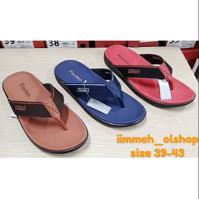 Sandal jepit pria fladeo