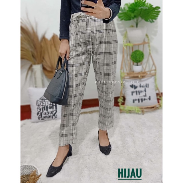 (BERTALI) CELANA KOTAK LOKAL/ MARGARET PANTS/ CASEY PANTS