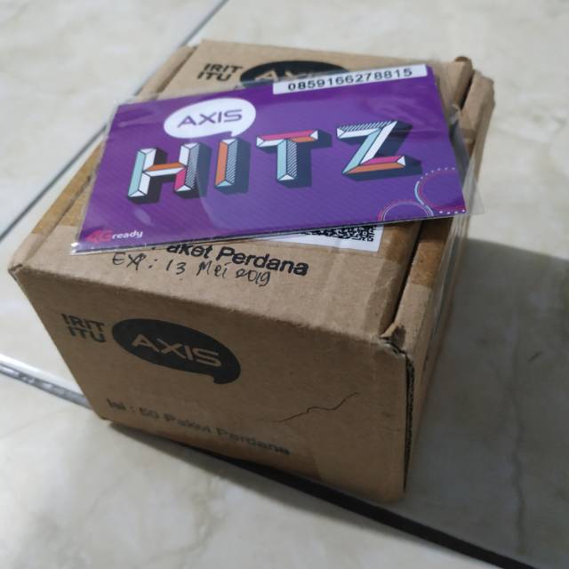 perdana axis sudah registrasi