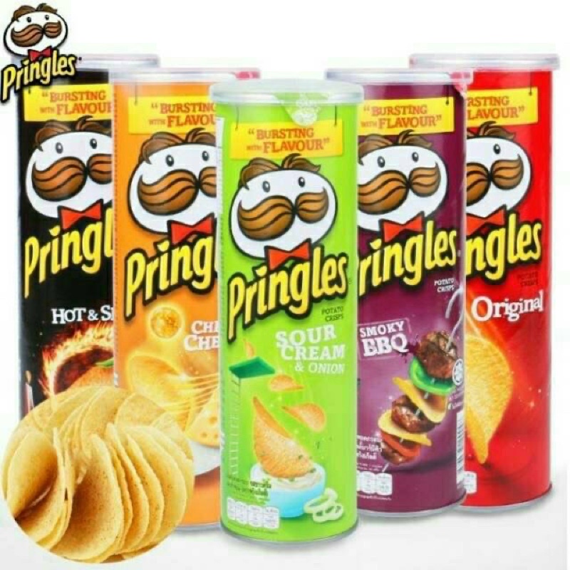 

PRINGLE KRIPIK KENTANG 107GR ALL VARIAN