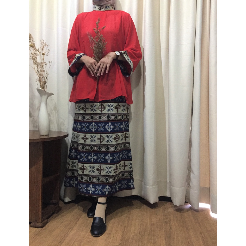 Almira Set - Setelan Tenun Jepara Tenun Bangkok