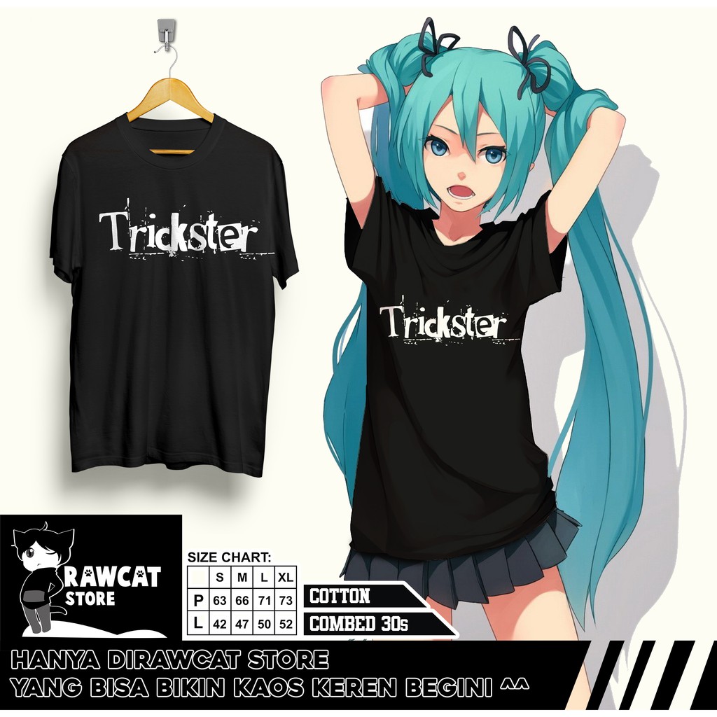 Jual T Shirt Webtoon Trickster Logo Black Color Shopee Indonesia