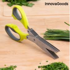 

Gunting Sayur 5 Lapis Alat Potong Makanan Dapur Praktis Sayuran