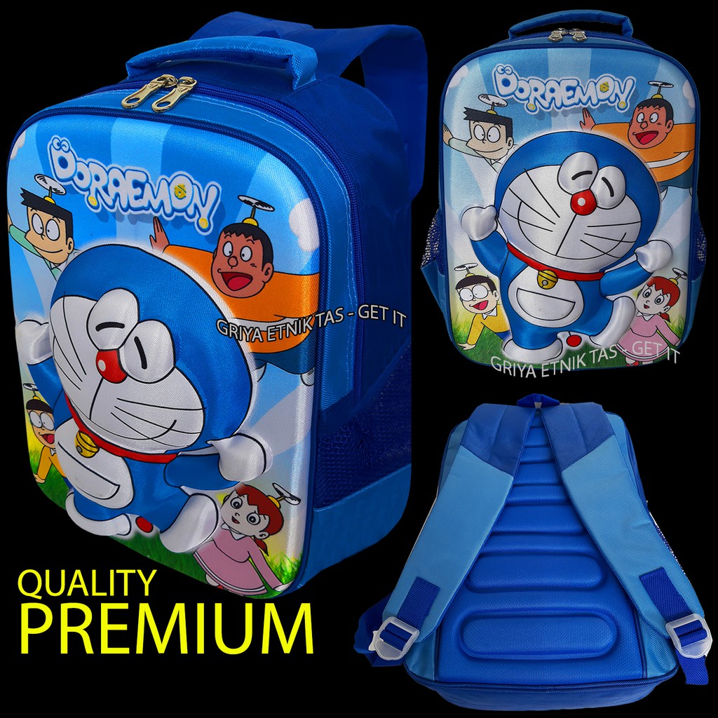 PREMIUM Tas Sekolah Anak Laki laki SD Tas Anak Karakter Spiderman Ironman Cars Tas Ransel Anak