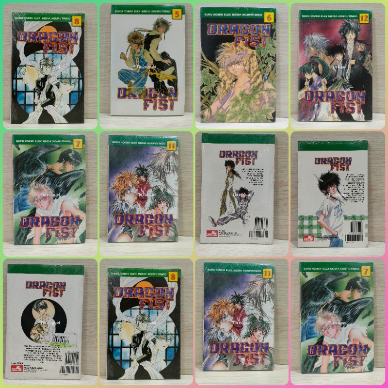 komik dragon first baru &amp; ori vol 5,6,7,8,11,12