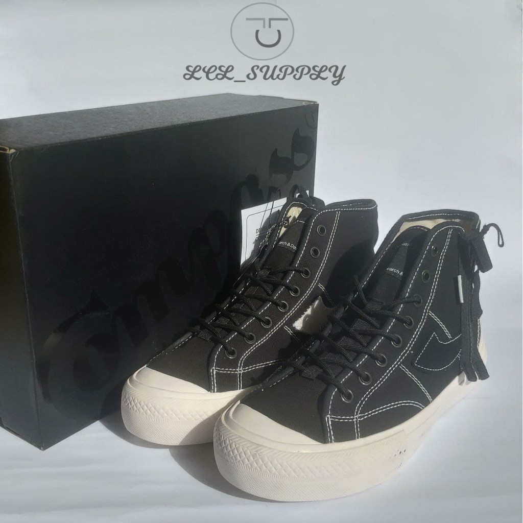 Sepatu Compass Proto 1 RnD Reissue Hi High size 40 BNIB Fullset bukan Gazelle or Vintage