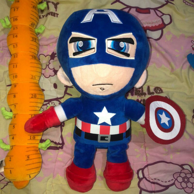 ORI Marvel X Miniso Captain America boneka