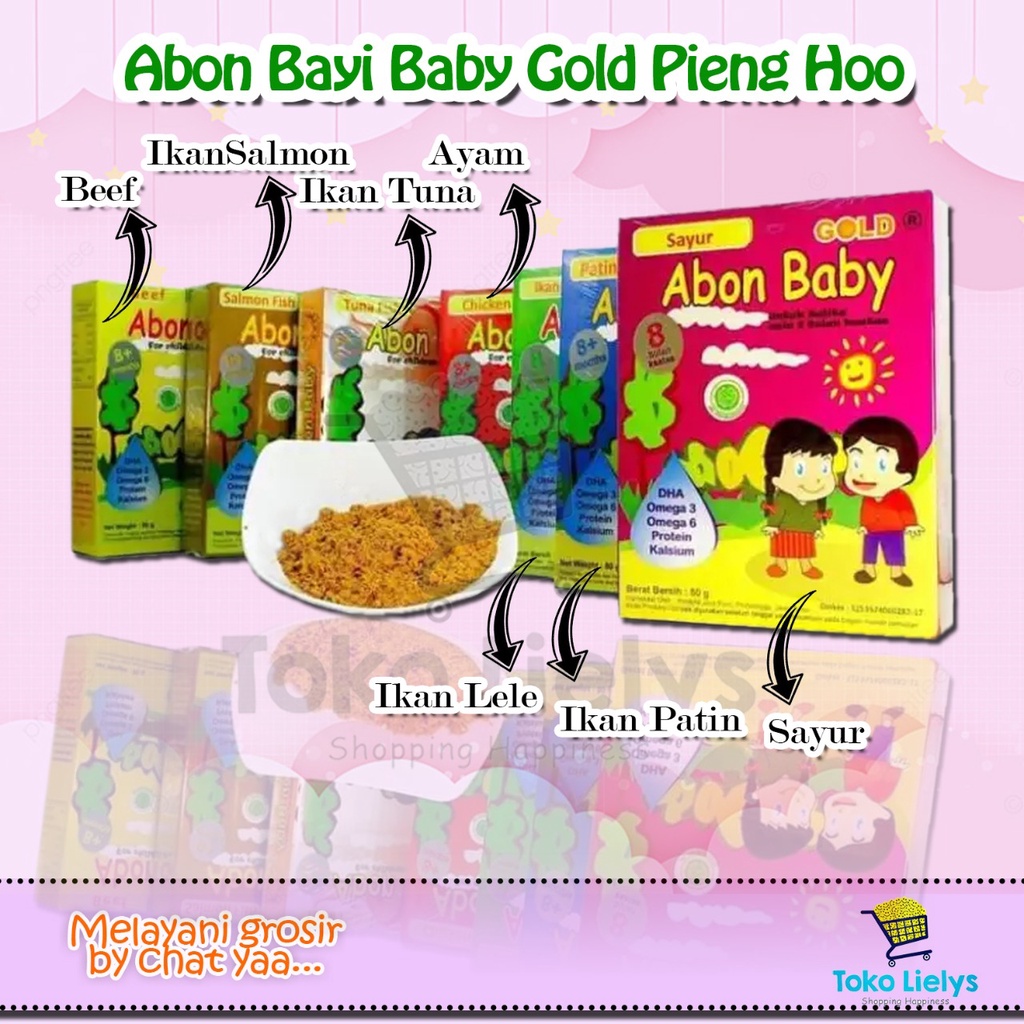 ABON Bayi BABY GOLD Pieng Hoo mpasi sehat