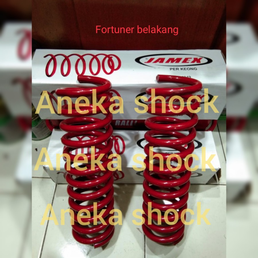 PER KEONG / COILSPRING MERK JAMEX TOYOTA FORTUNER / VRZ BELAKANG EMPUK
