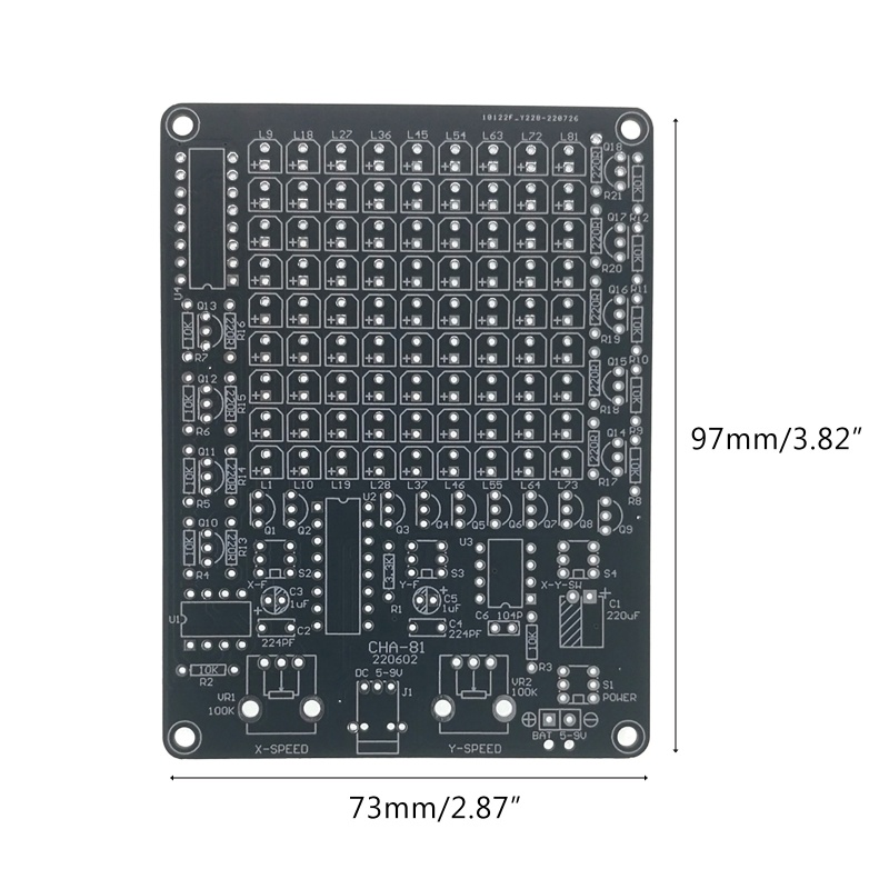 Btsg Elektronik CHA-81 Modul Elektronik Fun LED Module DIY Kit Fun Elektronik