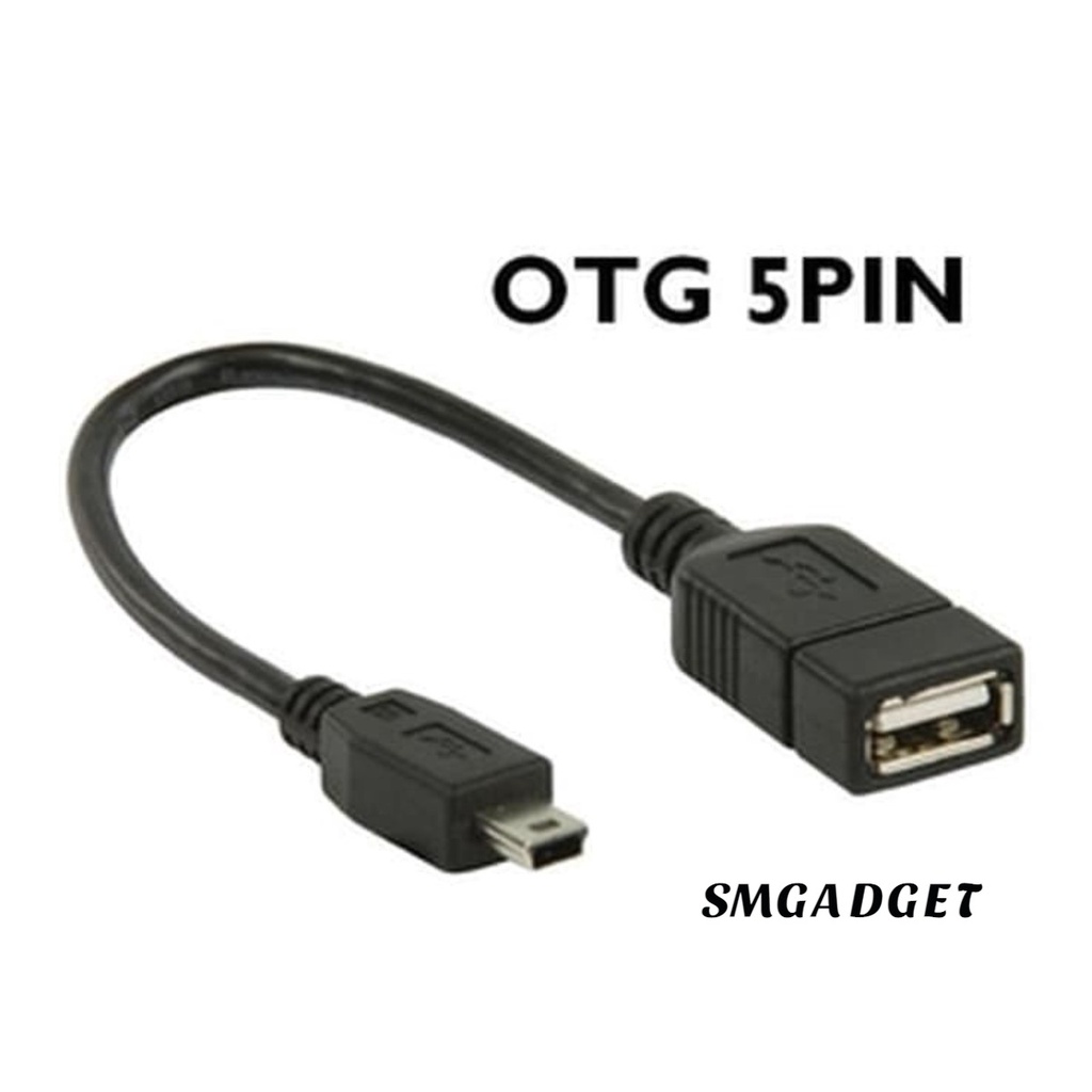 Kabel Data OTG HP Mini USB Hub For Laptop Tablet Smartphone 5 PIN