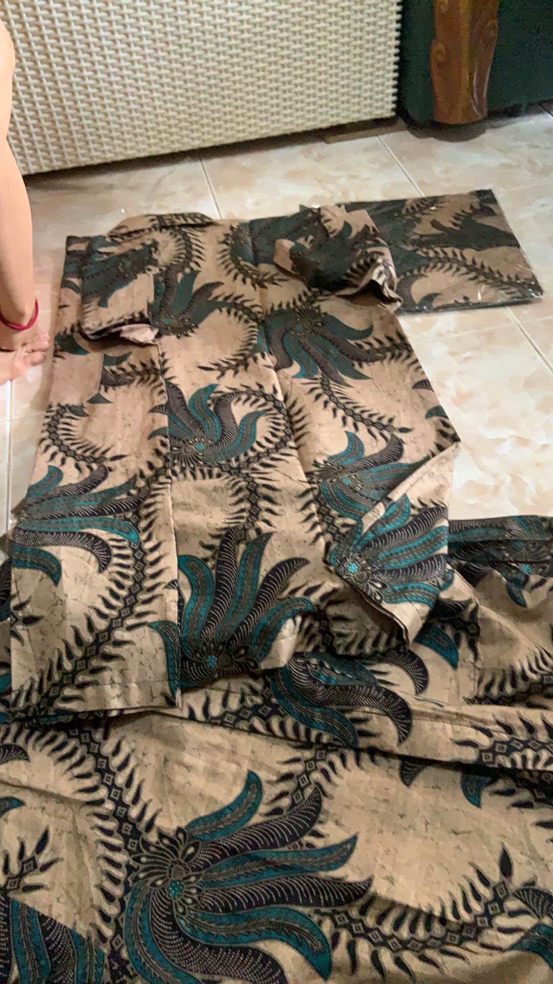 Baju Batik Pria Slimfit Big Size M L Xl Atasan Kemeja Batik Lengan Panjang  Original