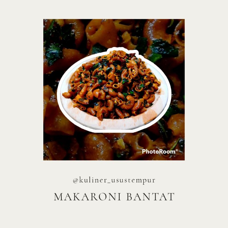 

MAKARONI BANTAT PEDAS DAUN JERUK 120gr