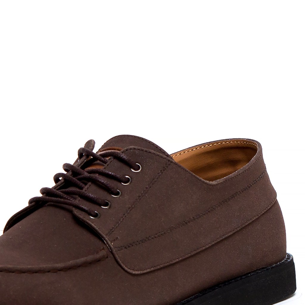 Sepatu Pantofel Coklat Vintage Klasik Pria/Cowok/Men Original Footwear | Hugo Brown | FORIND x FSTP