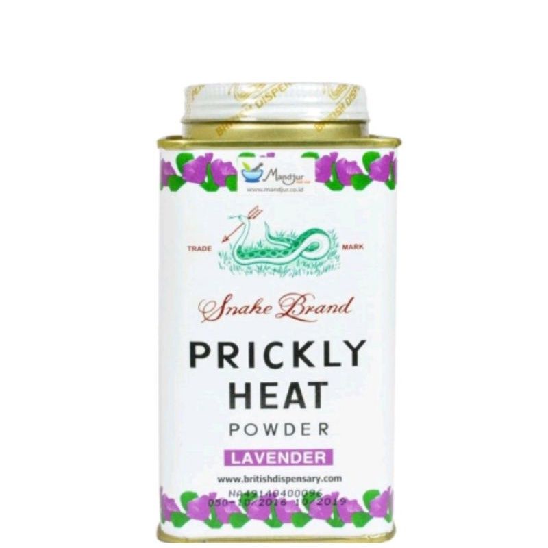 SNAKE BRAND PRICKLY HEAT LAVENDEE 150gr/BEDAK ULAR