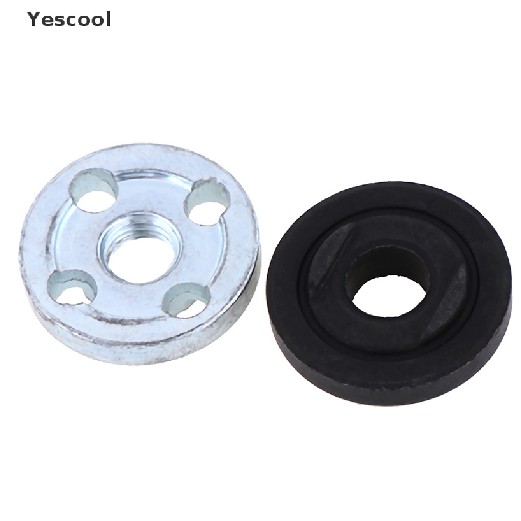 Yescool 2PCS / Set Flange Inner Outer Pengganti Untuk Angle Grinder