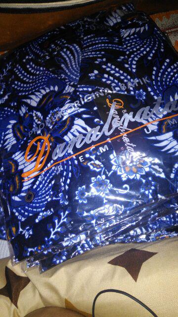 Bisa Cod Batik Danabrata Kemeja Batik Pria Lengan Panjang Motif Sayap Jagad Kode 035 Size M L Xl Xxl
