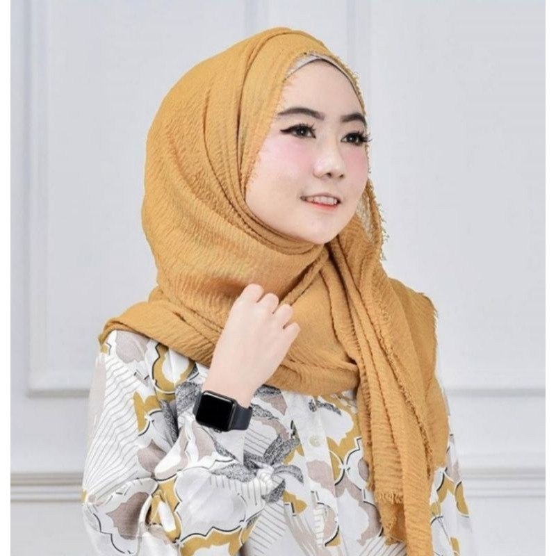 PASMINA CRINKLE PREMIUM / VISCOSE CRINKLE SHAWL