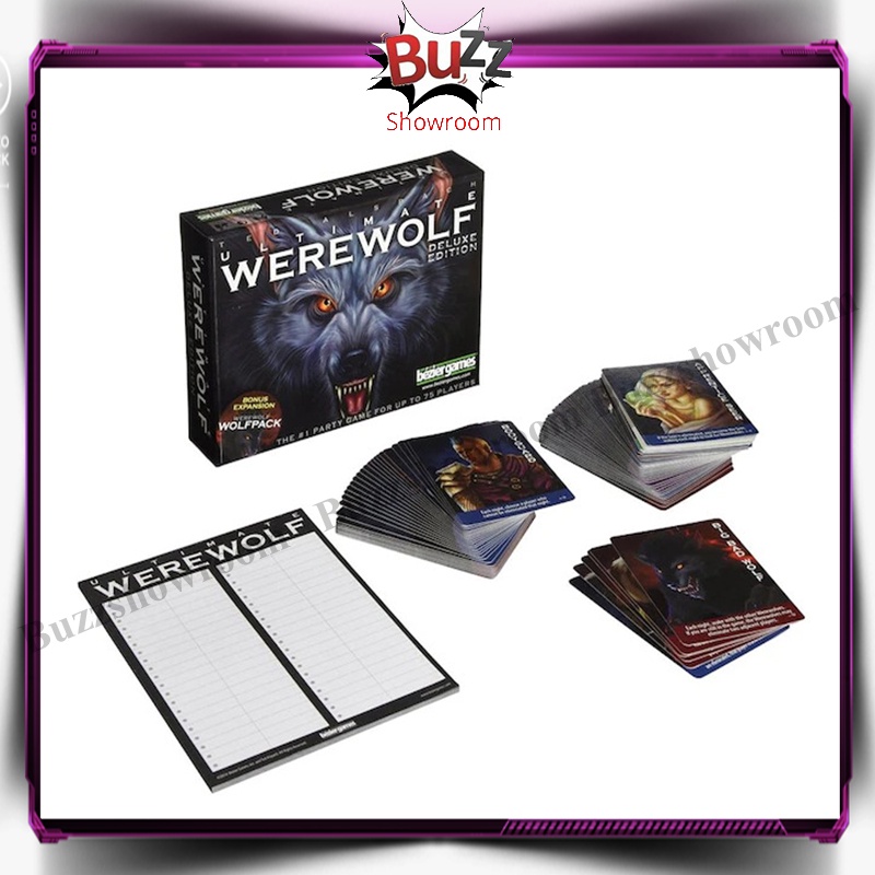 Ultimate Werewolf Deluxe Edition board game Card Games