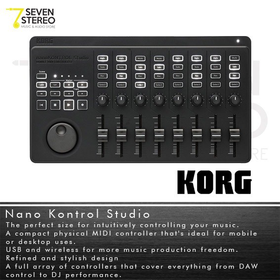 Korg NanoKontrol Studio Mobile Mini Controller