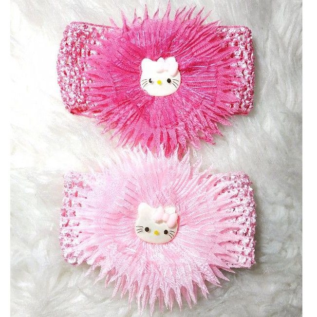 HN02 Headband Bandana Net Bayi Ubur-ubur Hellokitty 14x11cm