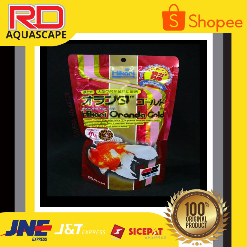 

HIKARI ORLANDA GOLD 350gr / MAKANAN MAS KOKI ORIGINAL-GARANSI