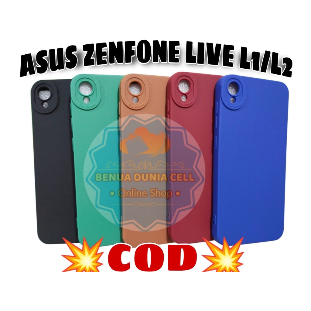 ASUS MAX PRO M2, ZENFONE LIVE L1 L2 - SOFTCASE PRO KAMERA PC ASUS ZENFONE LIVE L1 L2 // MAX PRO M2 - BDC