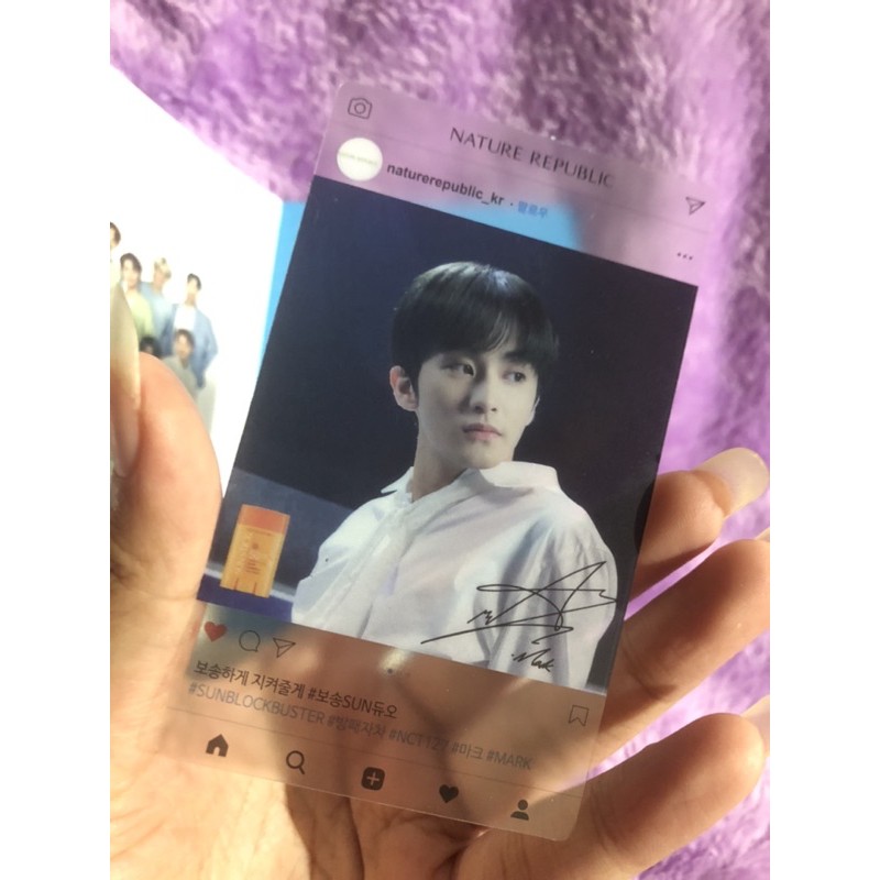 PC CLEAR MARK NCT x NATURE REPUBLIC