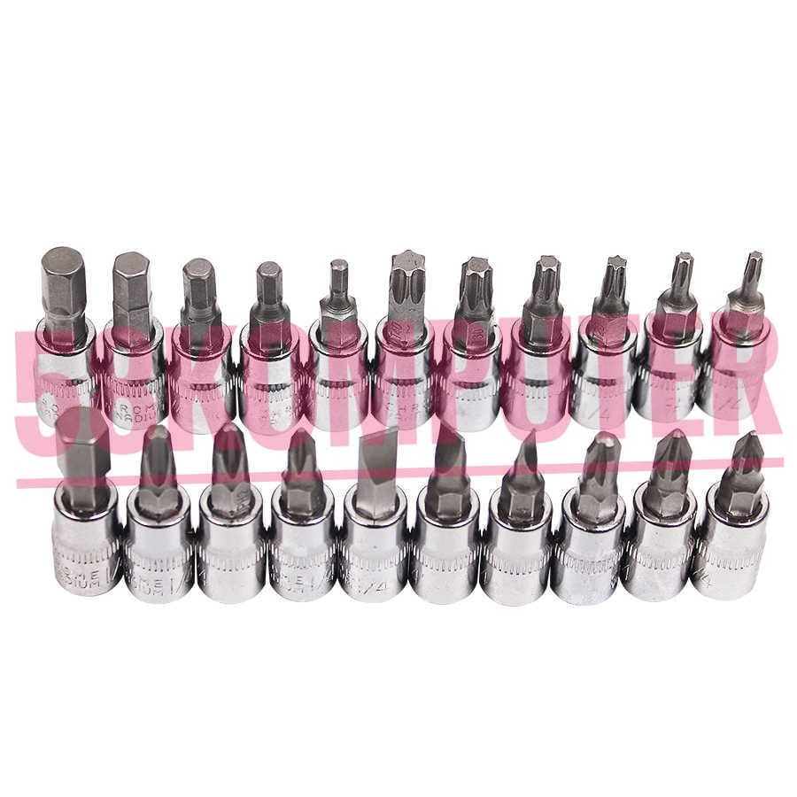 kunci sok kunci shock 46 in 1 Obeng Set Reparasi kunci pas socket universal soket 46 in 1 Kunci pas mobil