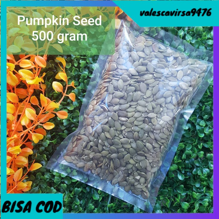 

⭐BISA COD⭐ Biji Labu Mentah / Raw Pumpkin Seed - 500 gram