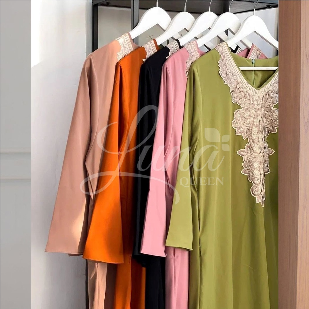 ZALWA SIMPLY MAXY gamis terbaru 2024 gamis kekinian 2024 model gamis terbaru 2024 gamis terbaru simp