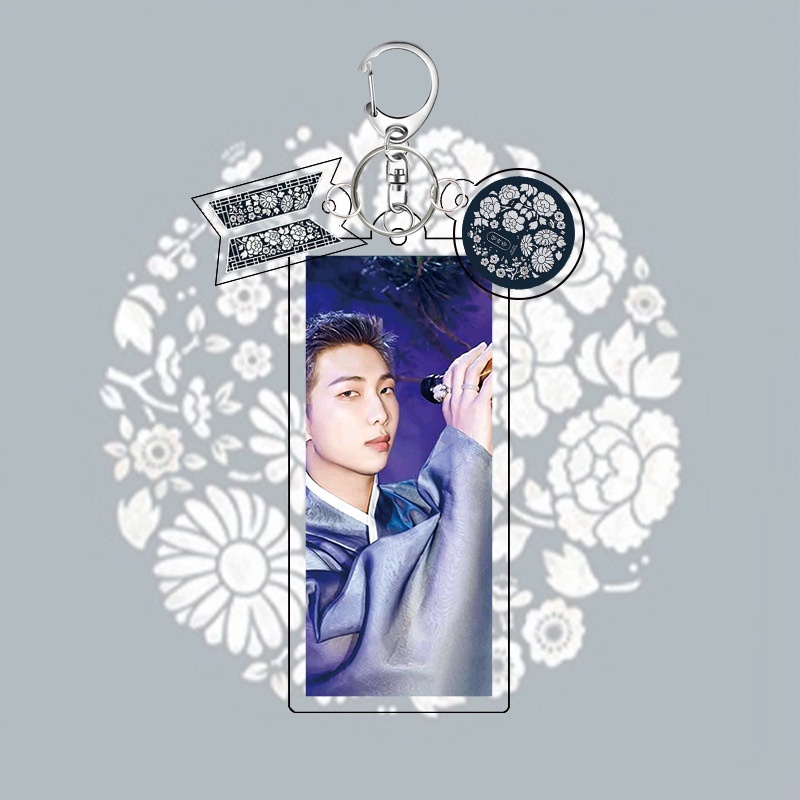 Gantungan Kunci Desain Kpop BTS DALMAJUNG ARMY Bahan Akrilik