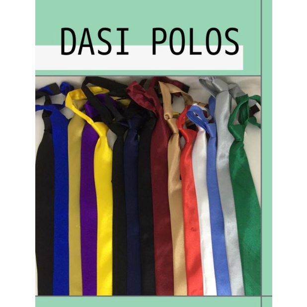 DASI PRIA HITAM DASI OSPEK DASI HITAM POLOS