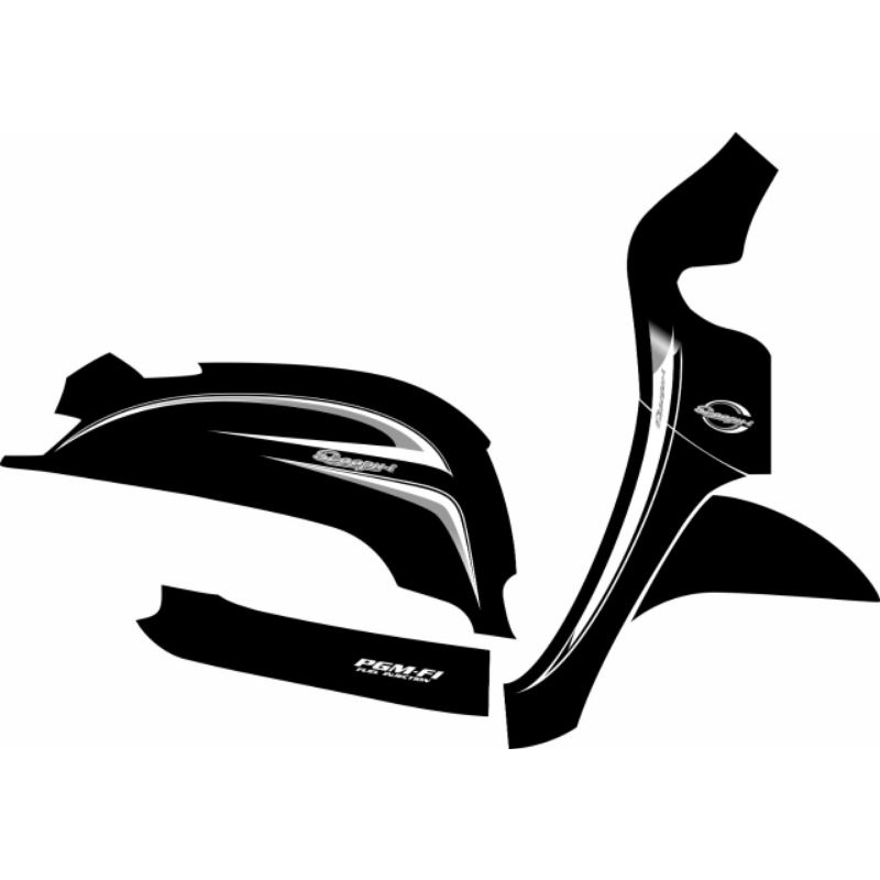 STRIPING SCOOPY SIMPLE TRANSPARAN